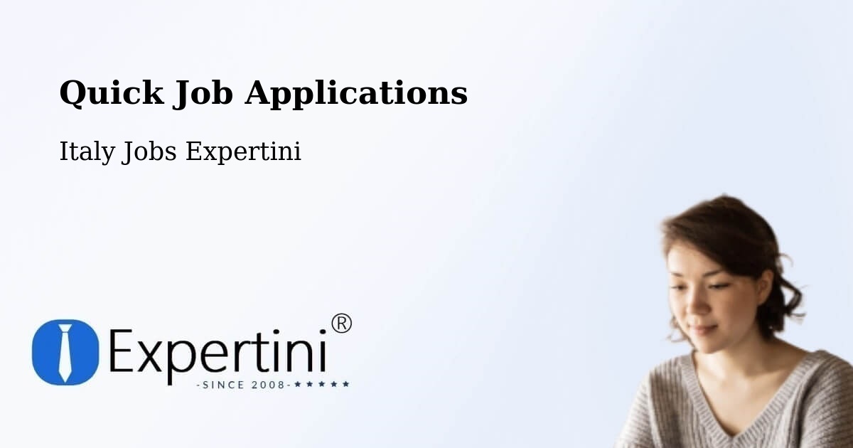 Quick Apply Feature – Barga - Italy Jobs Expertini